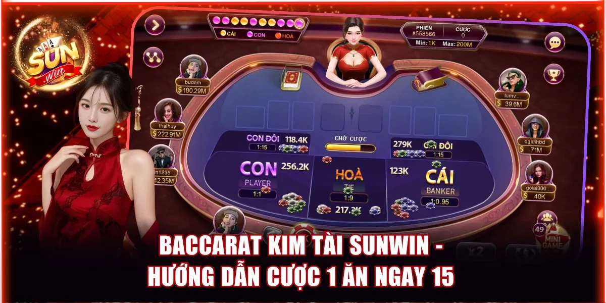 Baccarat Kim Tài Sunwin