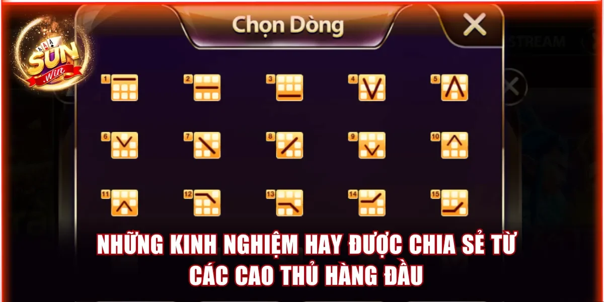 Những kinh nghiệm hay được chia sẻ từ các cao thủ hàng đầu