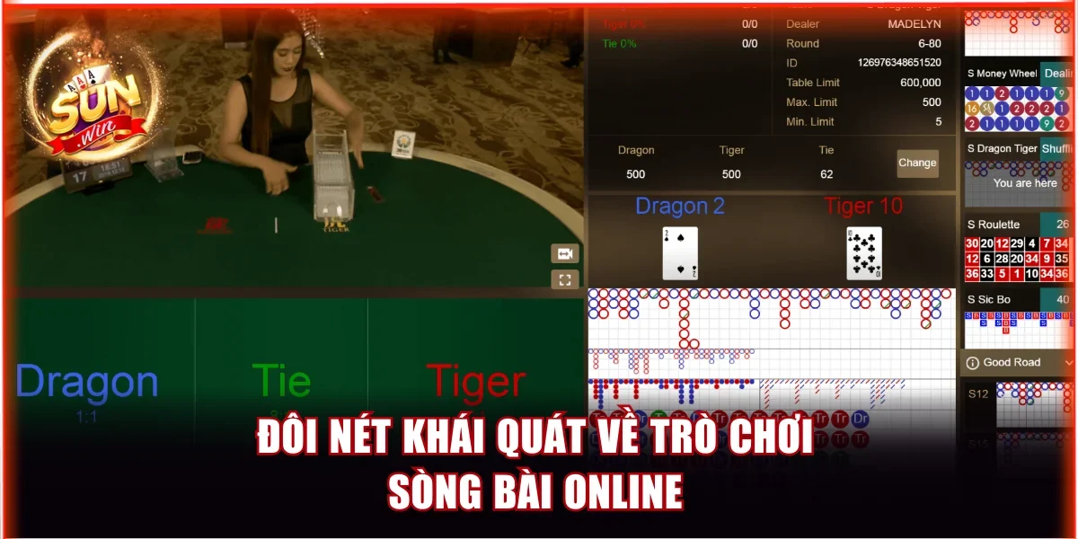 Đôi nét khái quát về trò chơi sòng bài online